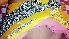 Dressed The Village Step sister-in-law In A Yellow Saree And Fucked Her