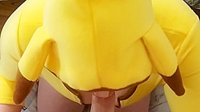 Dressed Up Big Tits Blonde Babe Gets Fucked Hard In All Her Holes Pokemon/pikachu Cosplay Full Vid