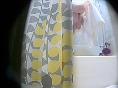 Drying off after shower