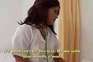 Dude Fucks Bent-over Brunette Tranny Up Her Ass As She Holds Her Cock And Balls