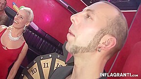 Dude Gets Ass Toyed In Gangbang 10 Min With Sophie Logan