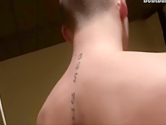 Dude With Awful Tattoos Gets Fucked By A Loan With Debt Dandy