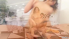 Dude With Face Tattoo Is Edgy & Hung - Penelope Cum