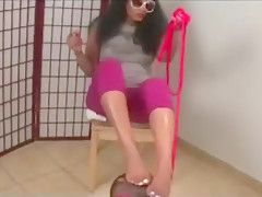 Ebony Amazon foot worship