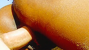 Ebony Bitch Get Fucking And Fisting At Beach - FemdomSex