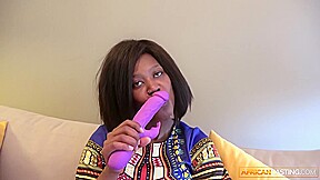 Ebony Model Willing To Get Wrecked And Facial In Hardcore Interracial Casting
