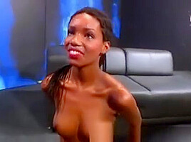 Ebony Slut Group Facial