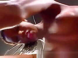 Ebony Slut Group Facial