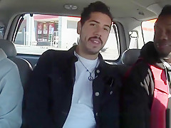 Ebony hunks cum spray
