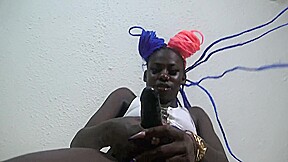 Ebony teen 18+ Princess Strapon Sucking Instruction For White Humiliation Slaves - SoloAustria