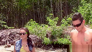 Ethnic little teen 18+ facial