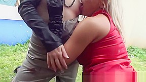 European pornstars in orgy with policeman