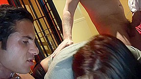 Eva Angelina And Carly Parker Swap Dicks During This BDSM Foursome