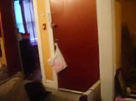 Ex girlfriends Step sister babysitting at her friends house blows me and swallow