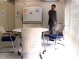 Exotic Japanese chick Saki Hatsuki in Amazing Stockings, Threesomes JAV clip