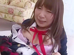 Exotic Japanese girl Hitomi Fujiwara in Crazy Blowjob, Amateur JAV video