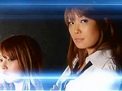 Exotic Japanese girl Nozomi Nishiyama, Yua Yoshikawa, Yuna Hoshi in Crazy POV, Couple JAV movie