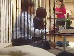 Exotic Japanese girl Yuu Shinoda, Nao Aijima, Chika Arimura in Incredible Doggy Style, Hardcore JAV clip