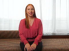 Exploitedtalent- Horny Redhead Tries Dp For Her Casting With Kiara Lord