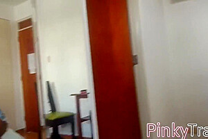Exquisite Transgender Blowjob And Handjob In The Morning Club (full Videos On Uviu