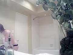 - Extremely busty teen 18+ secretly filmed in bathroom