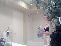 - Extremely busty teen 18+ secretly filmed in bathroom