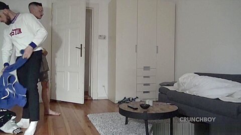 Fabien fucked raw by 2 bad boys - a webcam - HomeWebCamera