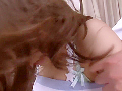 Fabulous Japanese girl Mihiro in Incredible close-up, panties JAV clip