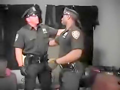 Fabulous male in crazy uniform homo porn movie