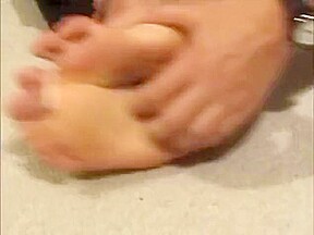 Fabulous sex scene Feet , take a look