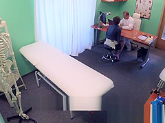 FakeHospital Sexy Aussie tourist with big tits loves the DR