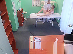 FakeHospital Sexy Aussie tourist with big tits loves the DR