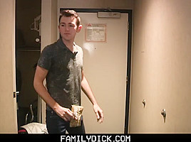 FamilyDick - Stepdad Fucks His Boy In A Motel Room