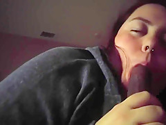 Fat Slut Deepthroating A Hard Dick