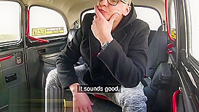 Female Fake Taxi Bored busty driver swaps fare for hot taxi