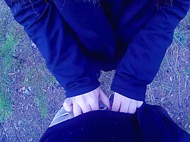 Femfoxfury - Fucked Sweety Girl In The Forest  Dont Cum Inside Me Stepdaddy!