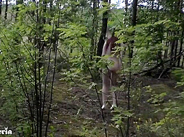 Femfoxfury - Horny Girlfriend Loves To Walk Naked In The Woods