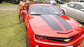 Filipino Step sisters at Nudes a Poppin 2016 with Camaro