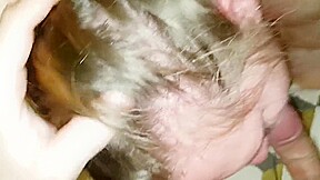 Filthy aussie slut sucks cock n takes a load
