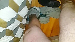 Filthy aussie slut sucks cock n takes a load