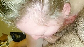 Filthy aussie slut sucks cock n takes a load