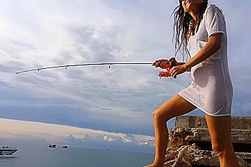 Fishing Without Panties Among Fishermen