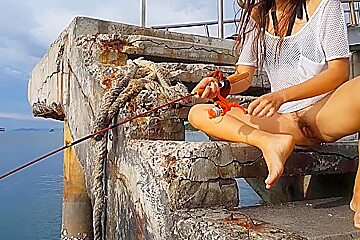 Fishing Without Panties Among Fishermen