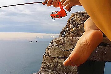 Fishing Without Panties Among Fishermen