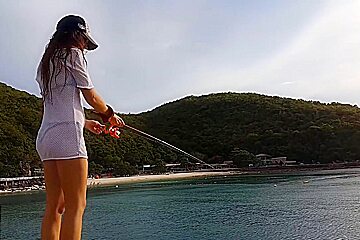 Fishing Without Panties Among Fishermen
