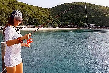 Fishing Without Panties Among Fishermen