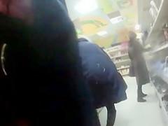 Flash cum in supermarket 19