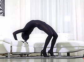Flexible Zentai Strip - Watch4Fetish