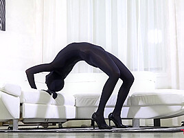 Flexible Zentai Strip - Watch4Fetish