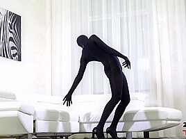 Flexible Zentai Strip - Watch4Fetish